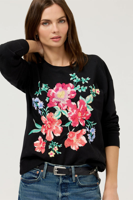 CELIORA SEAMED SWEATSHIRT