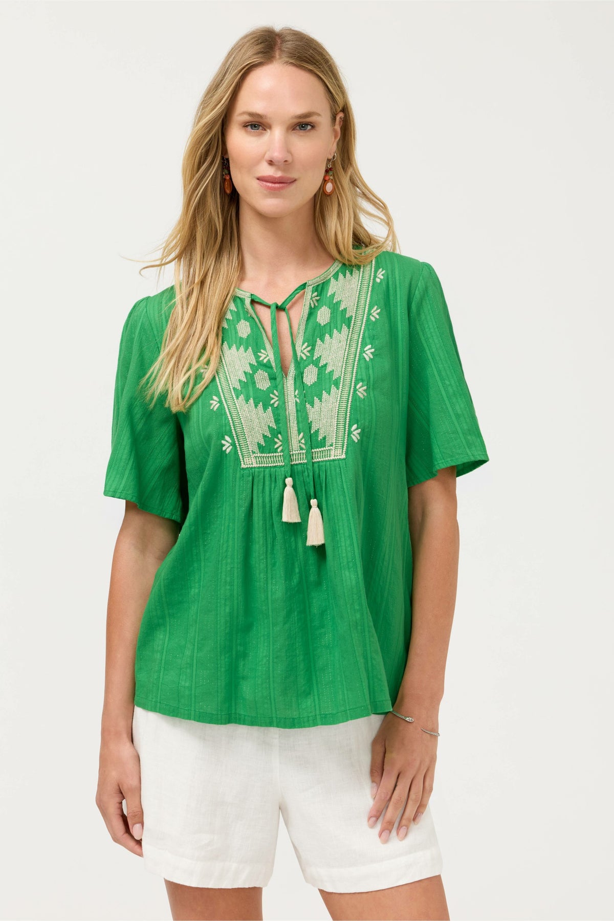 3/4 SLEEVE PRAIRIE BLOUSE