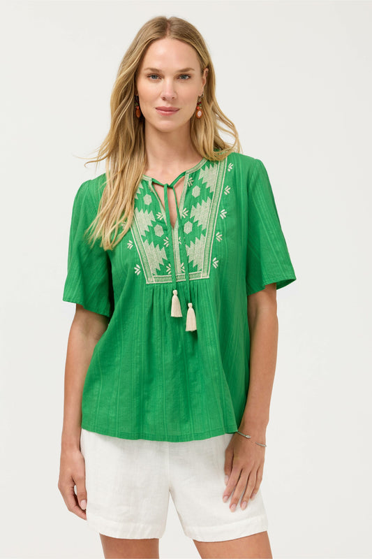 3/4 SLEEVE PRAIRIE BLOUSE