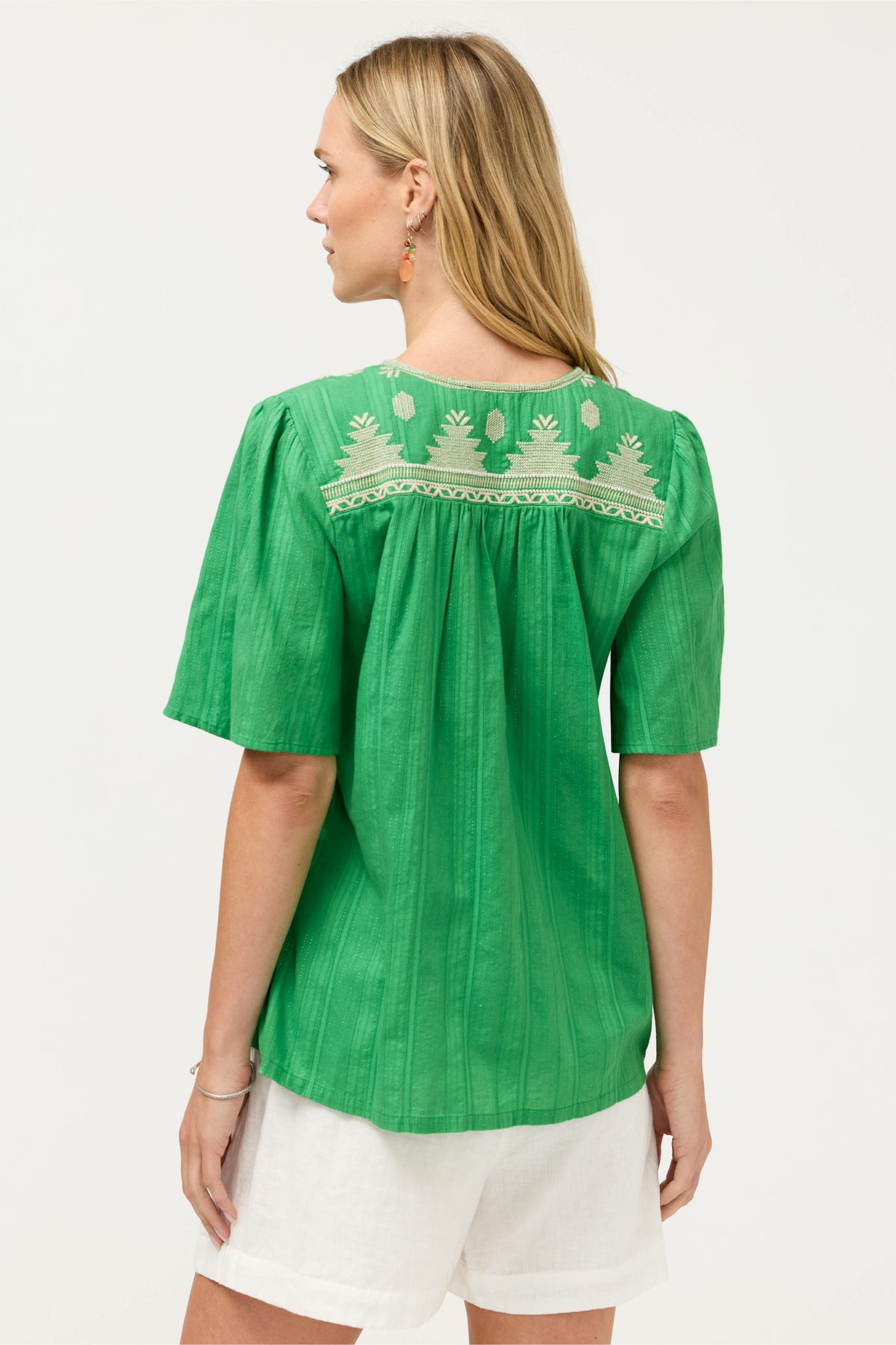 3/4 SLEEVE PRAIRIE BLOUSE