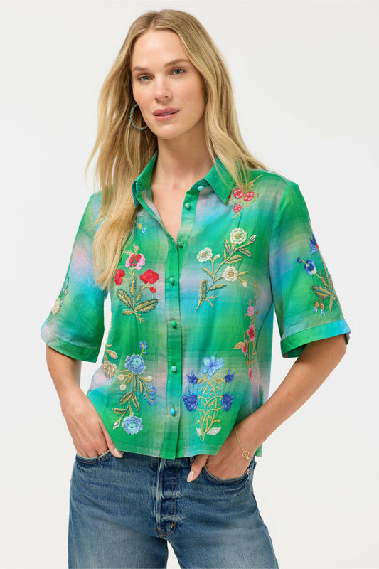 RELAXED KIMONO SHIRT