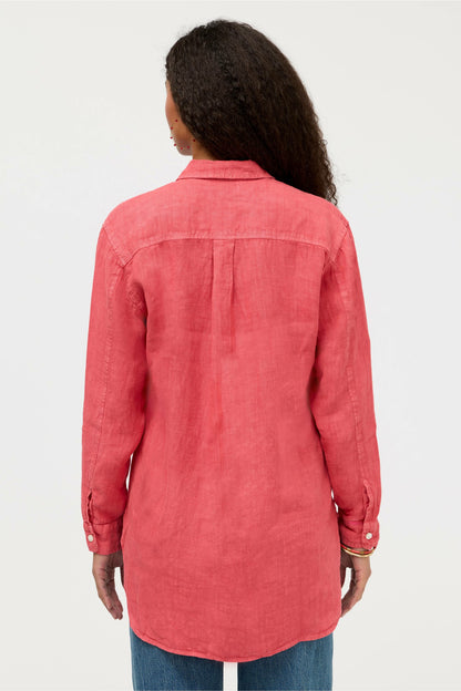 LINEN BUTTON DOWN SHIRT