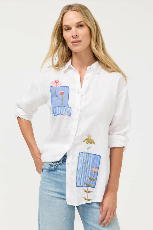 JW X ASHLEY PERCIVAL OVERSIZED SHIRT