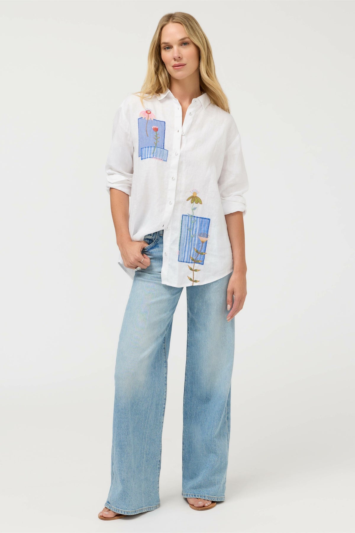 JW X ASHLEY PERCIVAL OVERSIZED SHIRT