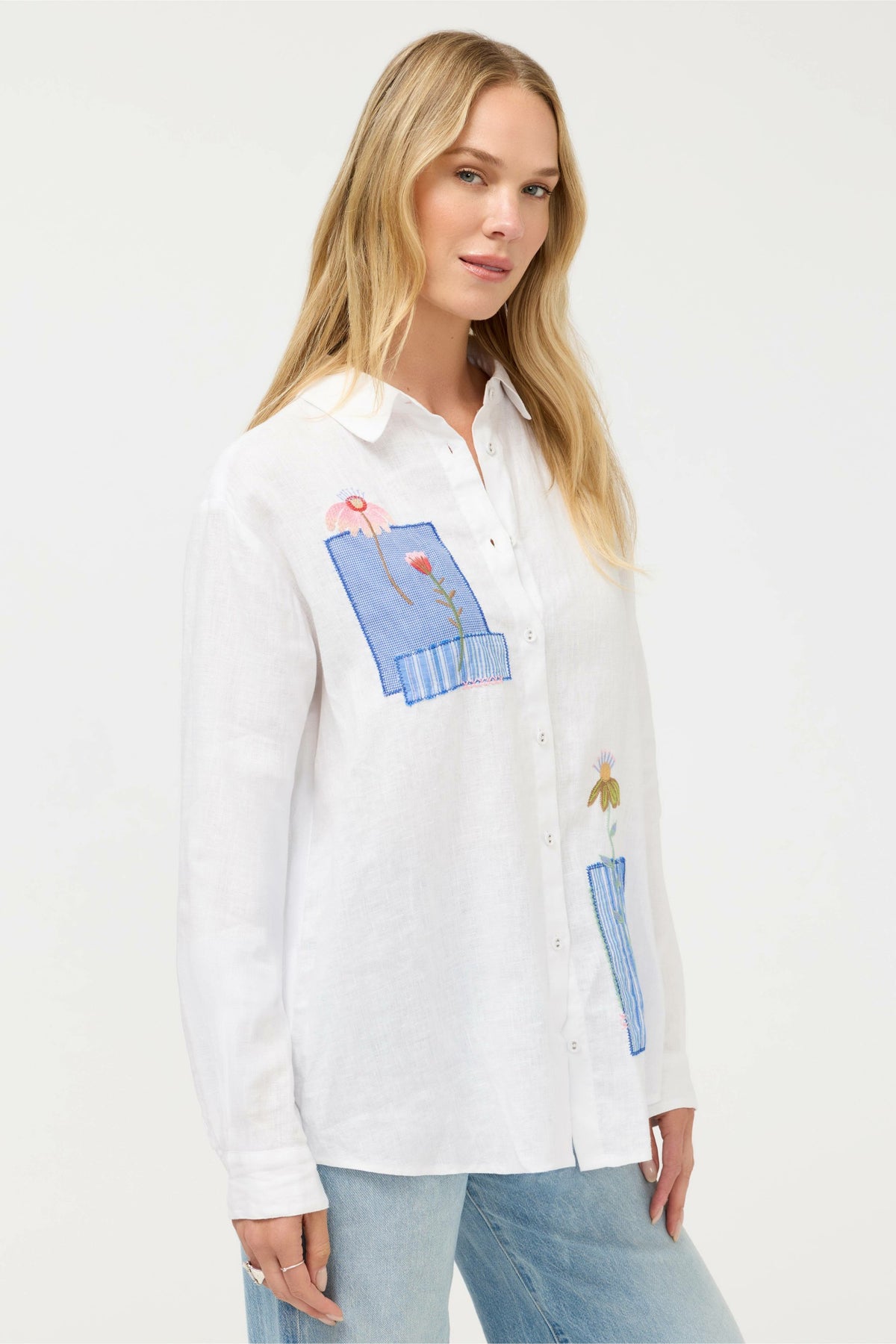 JW X ASHLEY PERCIVAL OVERSIZED SHIRT