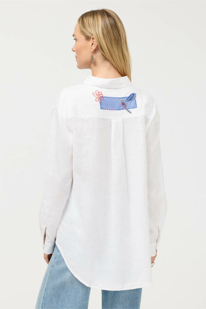 JW X ASHLEY PERCIVAL OVERSIZED SHIRT