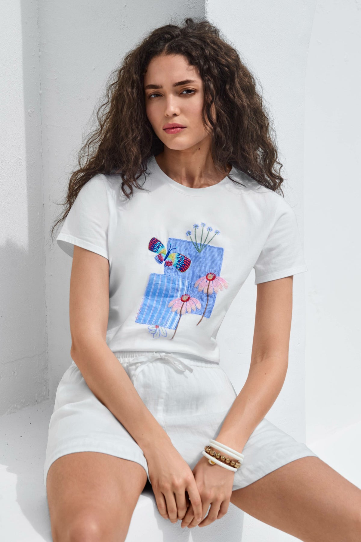JW X ASHLEY PERCIVAL T-SHIRT