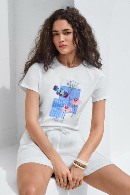 JW X ASHLEY PERCIVAL T-SHIRT