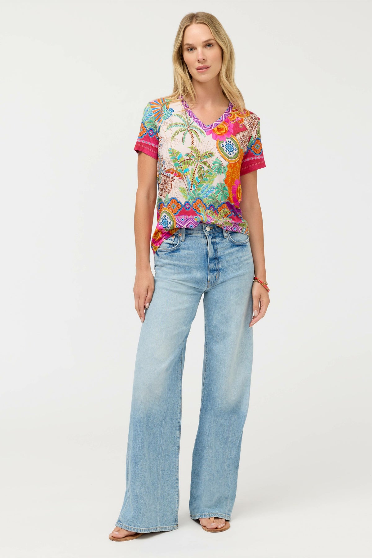 The Janie Favorite Short Sleeve V-Neck Tee
