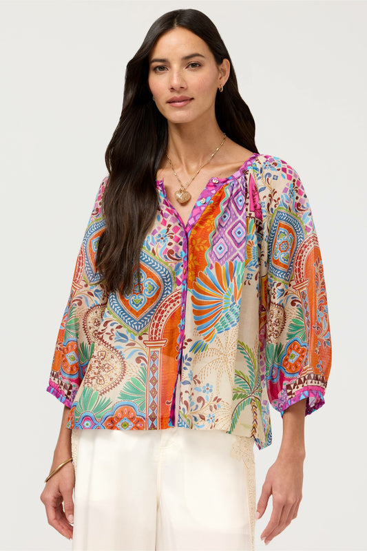 MICHAELLA PEASANT BLOUSE