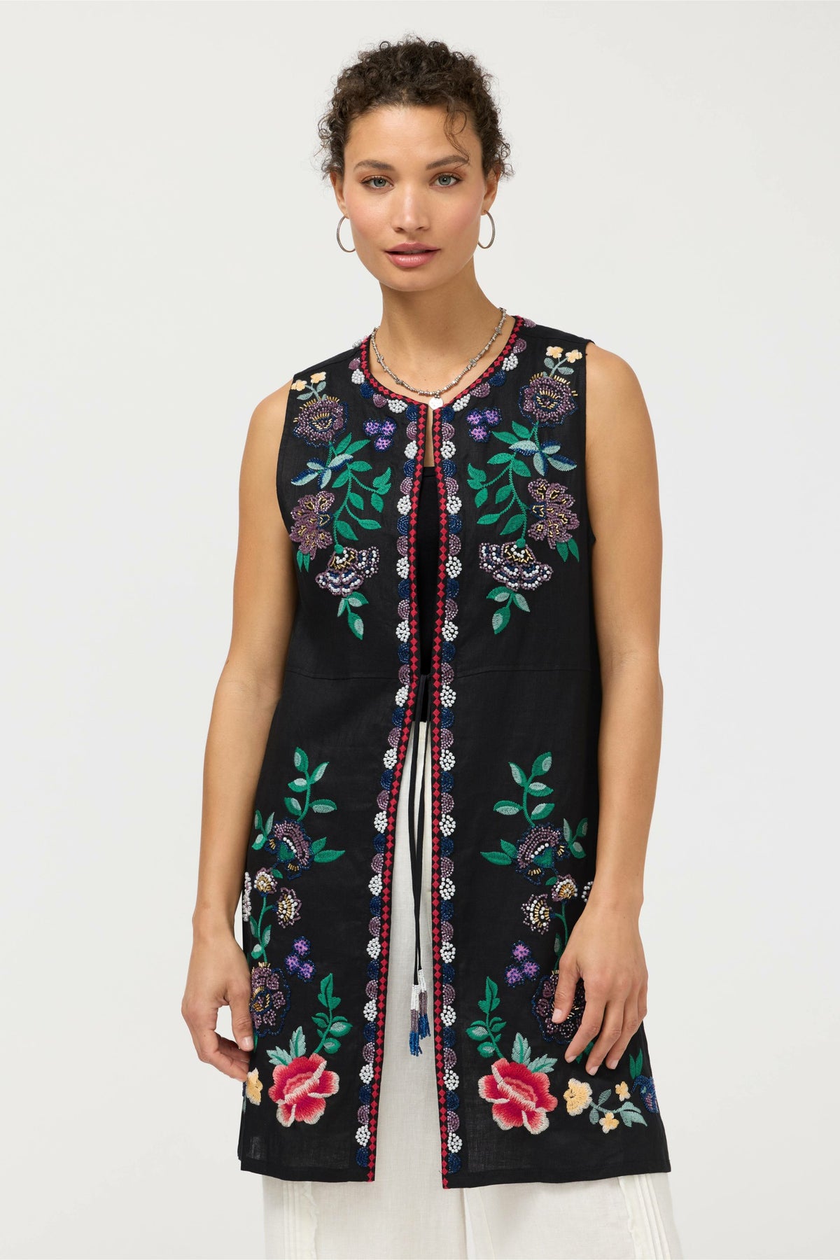 SLOANE LINEN VEST