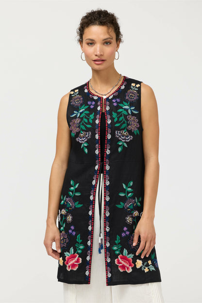 SLOANE LINEN VEST
