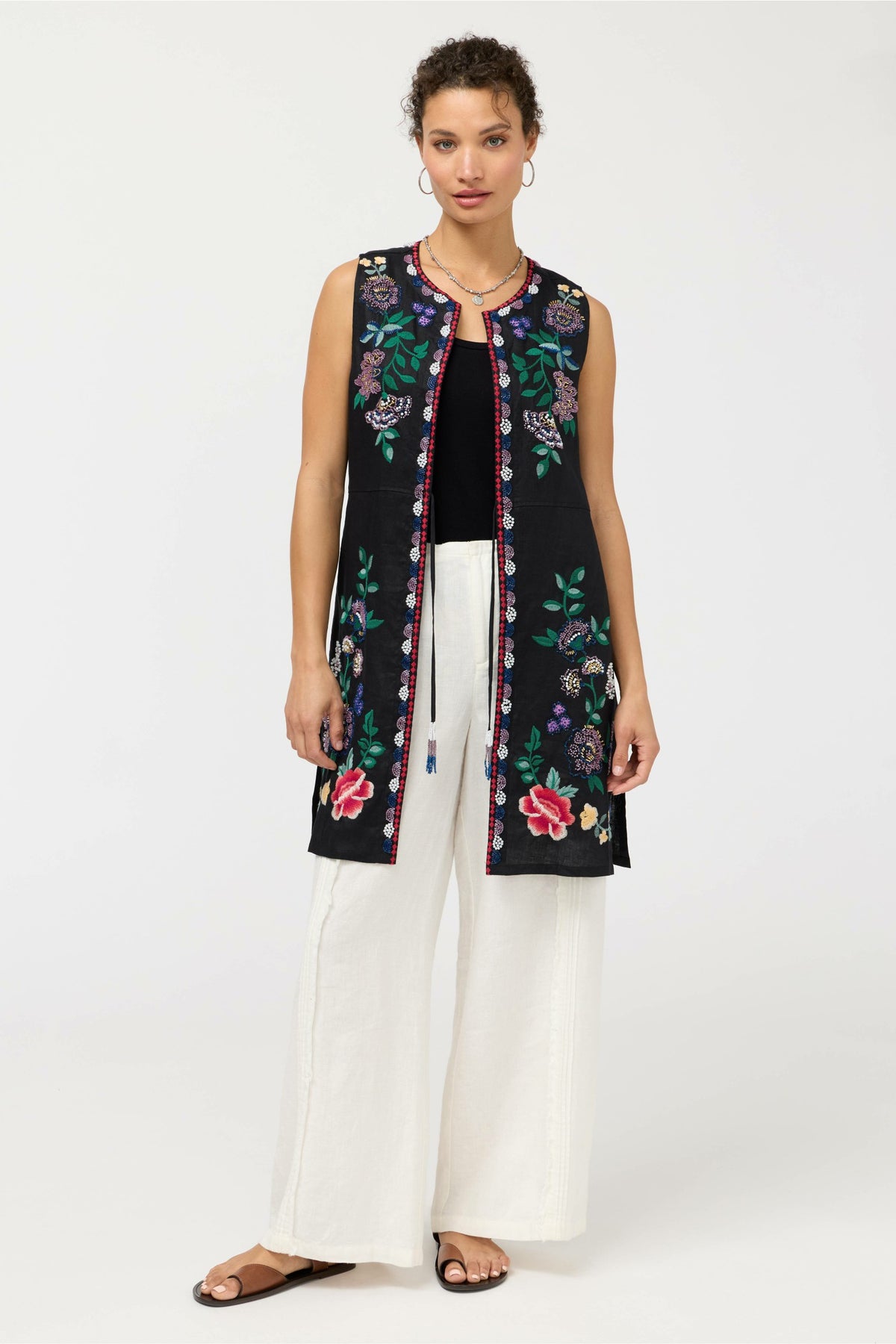 SLOANE LINEN VEST