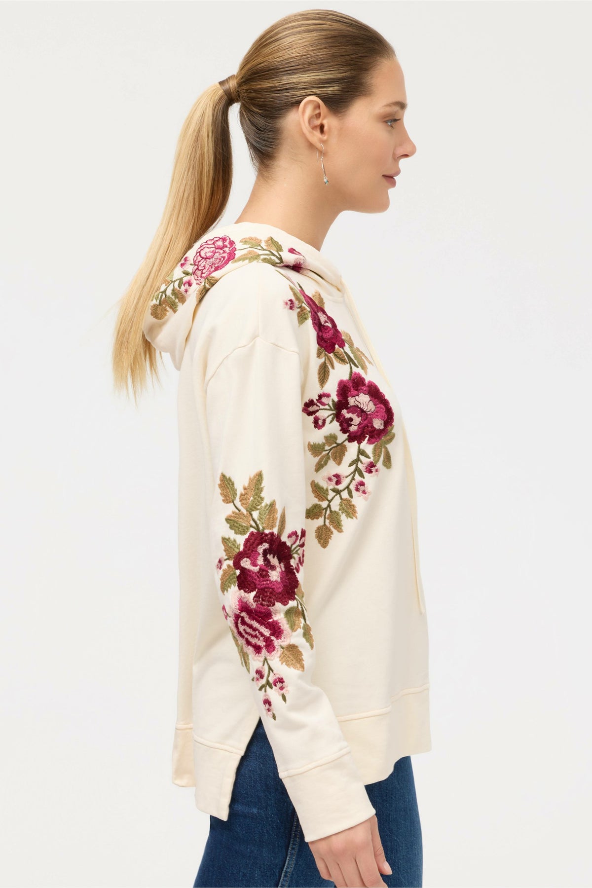 MEHDI HOODED SWEATSHIRT TUNIC