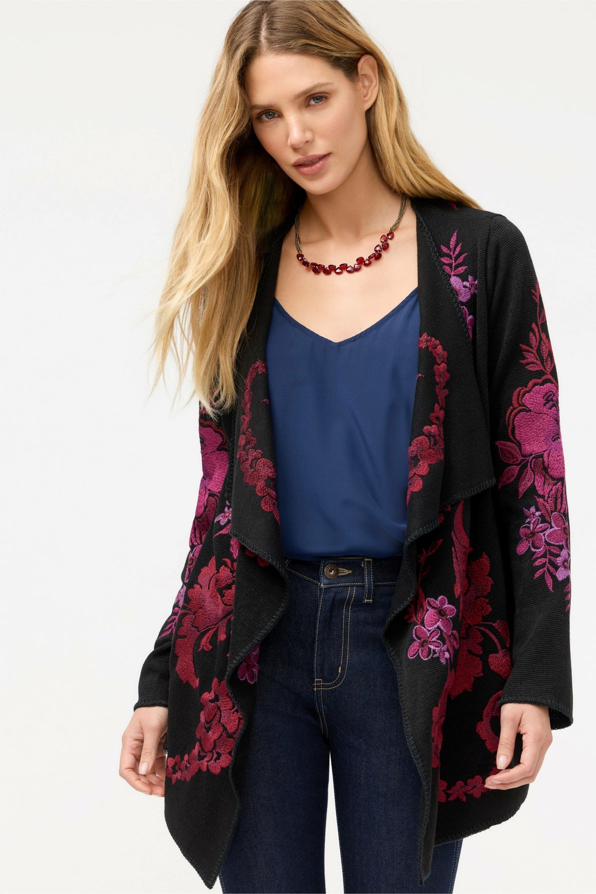 BIYA DRAPED SWEATER
