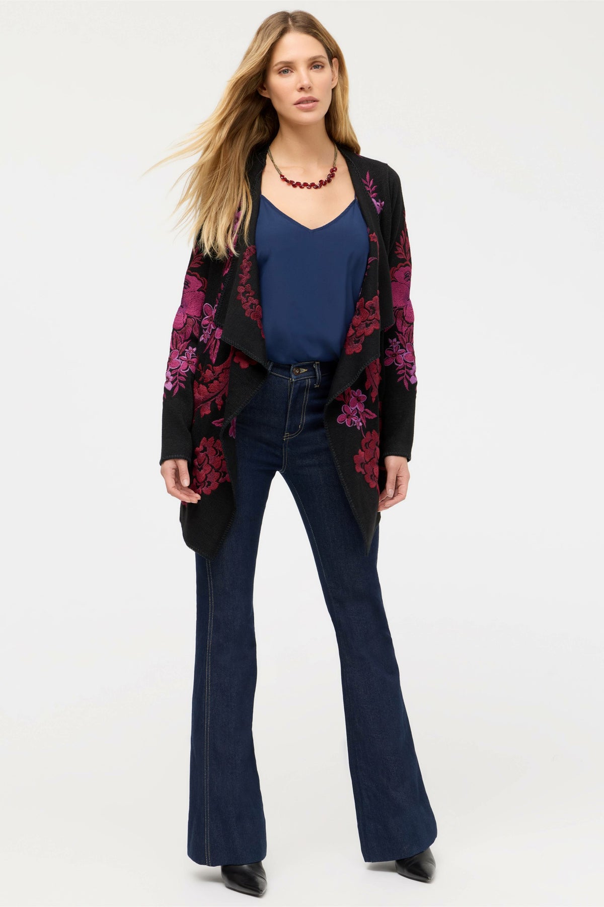 BIYA DRAPED SWEATER