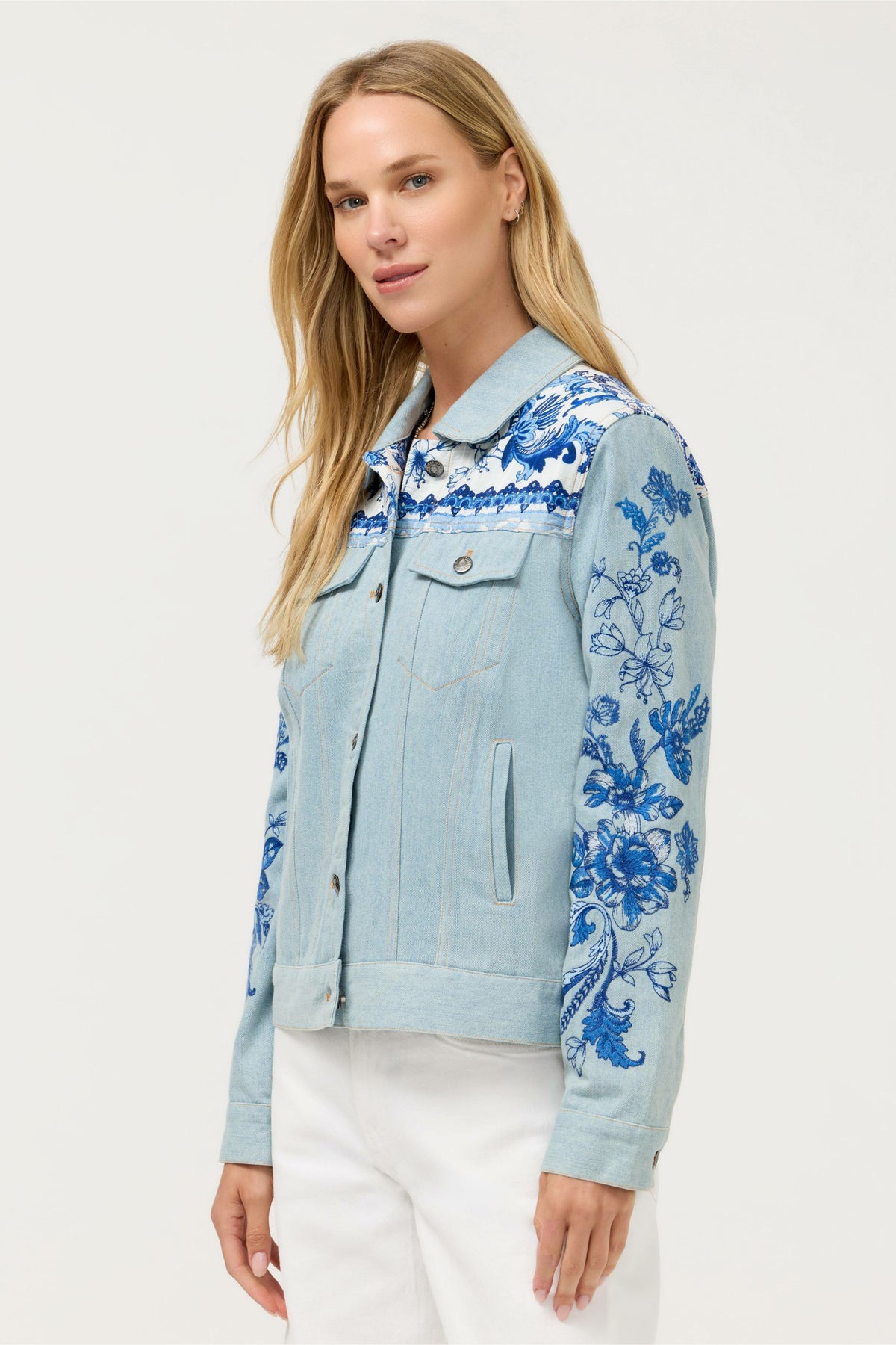 BANDANA DENIM JACKET