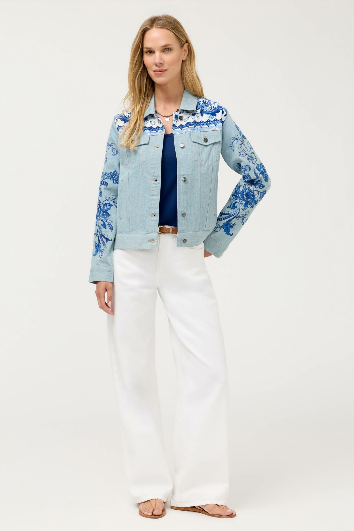 BANDANA DENIM JACKET