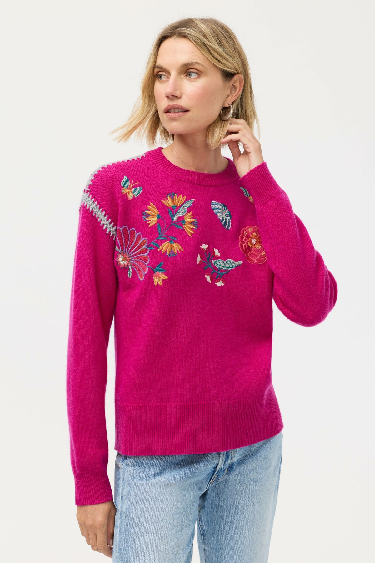 THE CREW NECK WHIPSTITCH PULLOVER