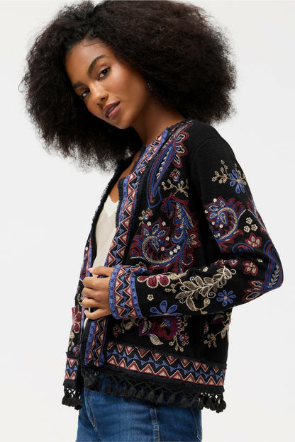 KATIUSKA SHORT FRINGE JACKET