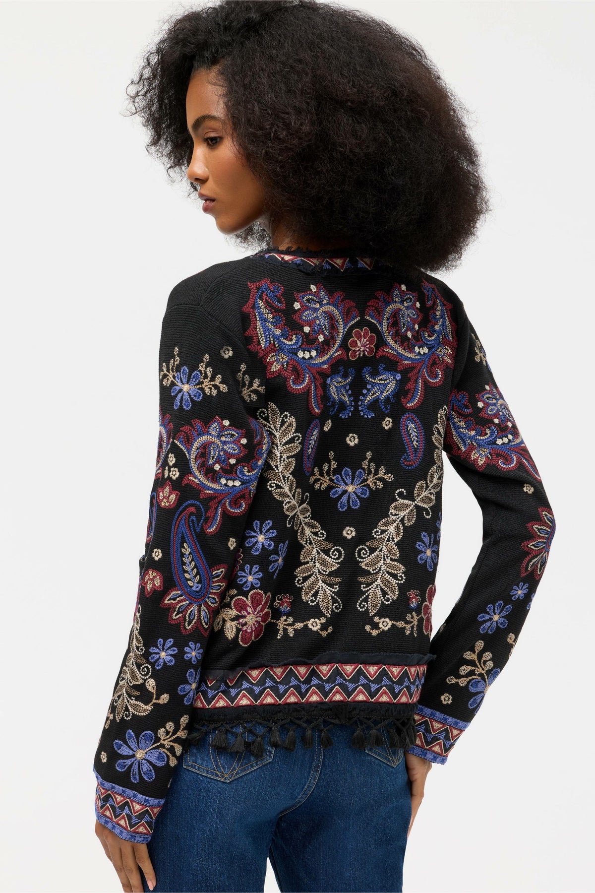 KATIUSKA SHORT FRINGE JACKET