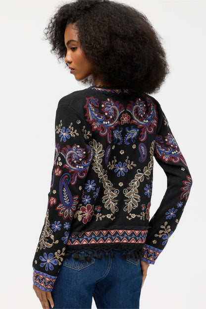 KATIUSKA SHORT FRINGE JACKET