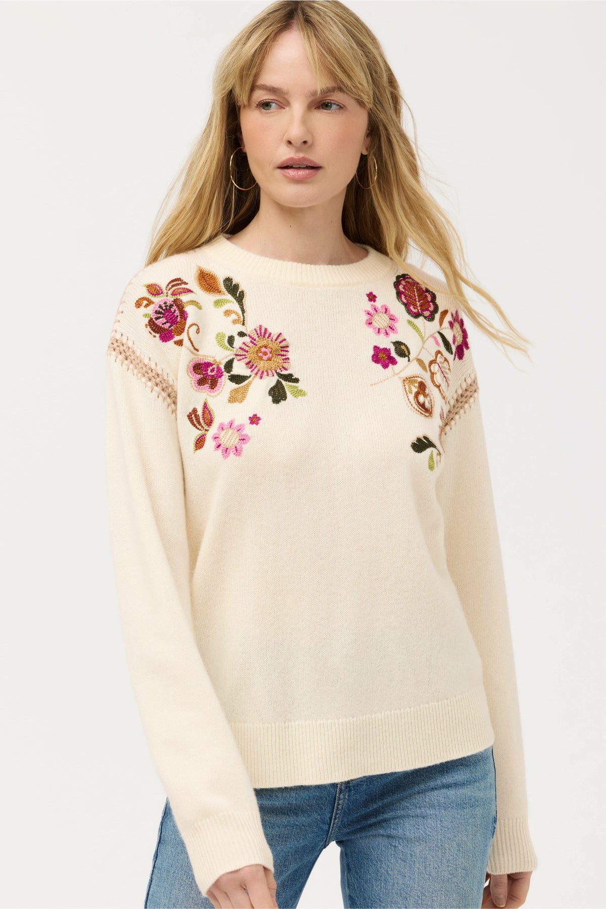 THE CREW NECK WHIPSTITCH PULLOVER