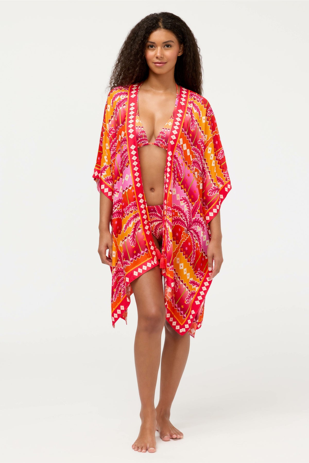ZAHARA SHORT KIMONO