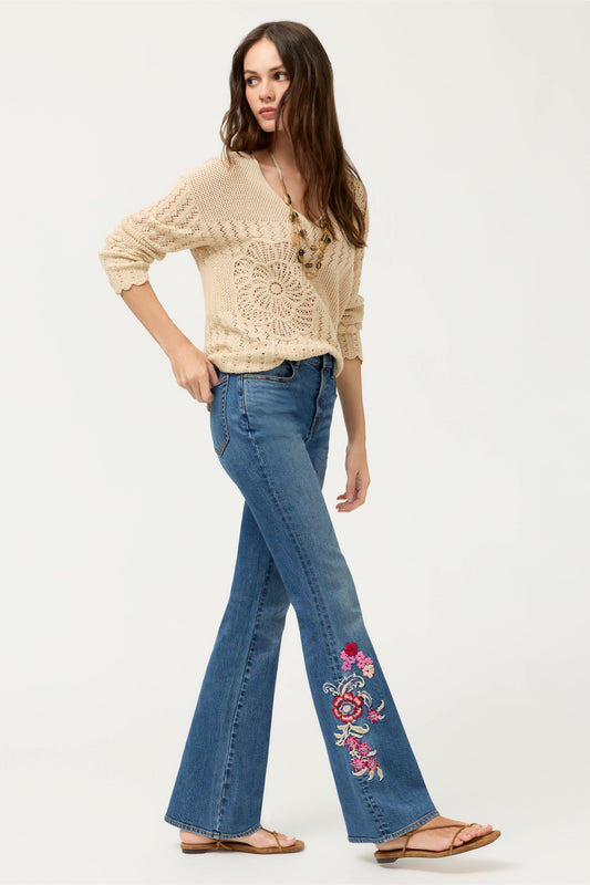 THE HIGH RISE FLARE JEAN