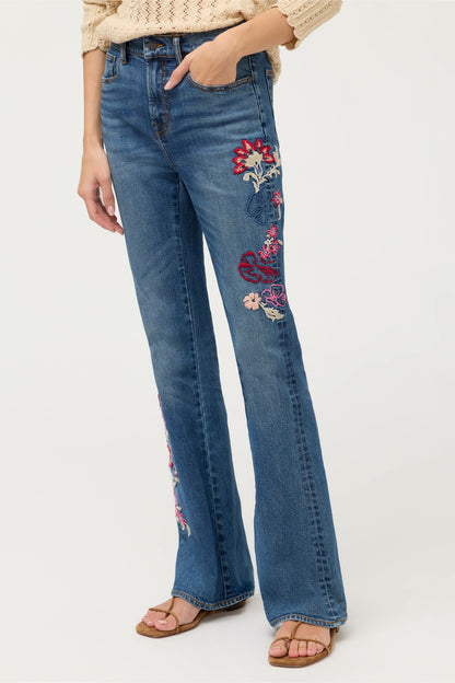 THE HIGH RISE FLARE JEAN