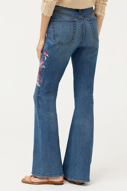 THE HIGH RISE FLARE JEAN
