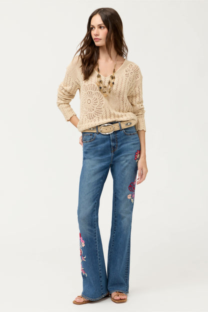 THE HIGH RISE FLARE JEAN