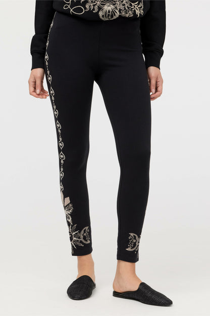 BEE ACTIVE EMBROIDERED LEGGING