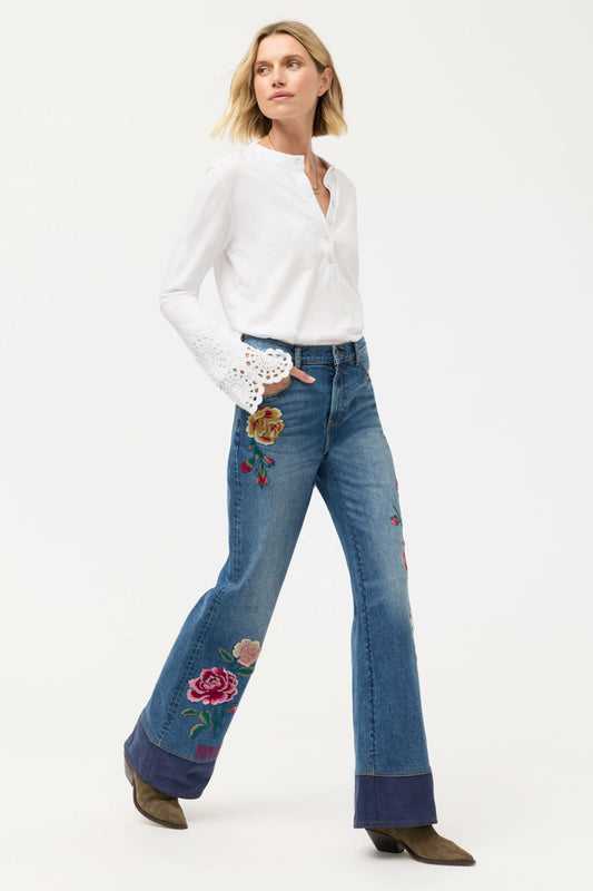 THE HIGH RISE WIDE LEG JEAN
