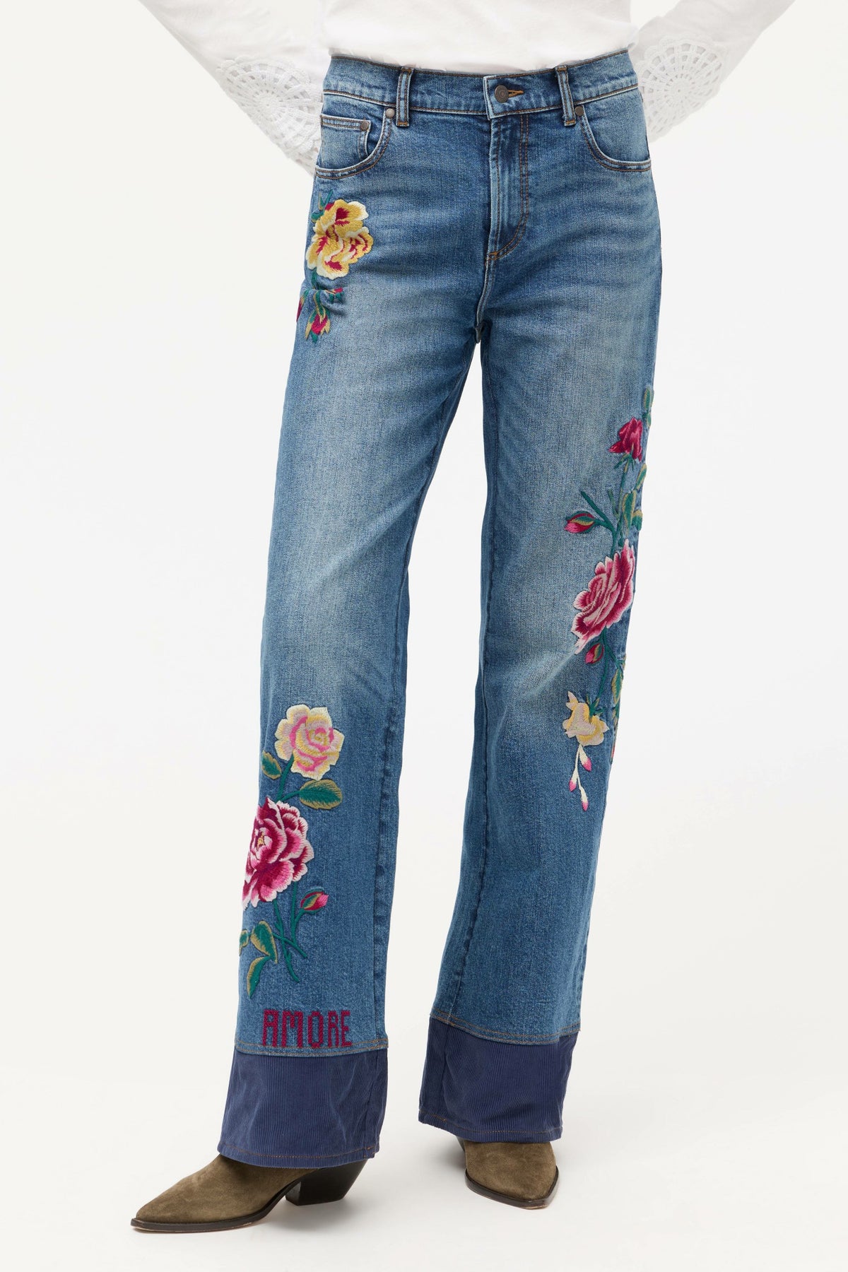 THE HIGH RISE WIDE LEG JEAN