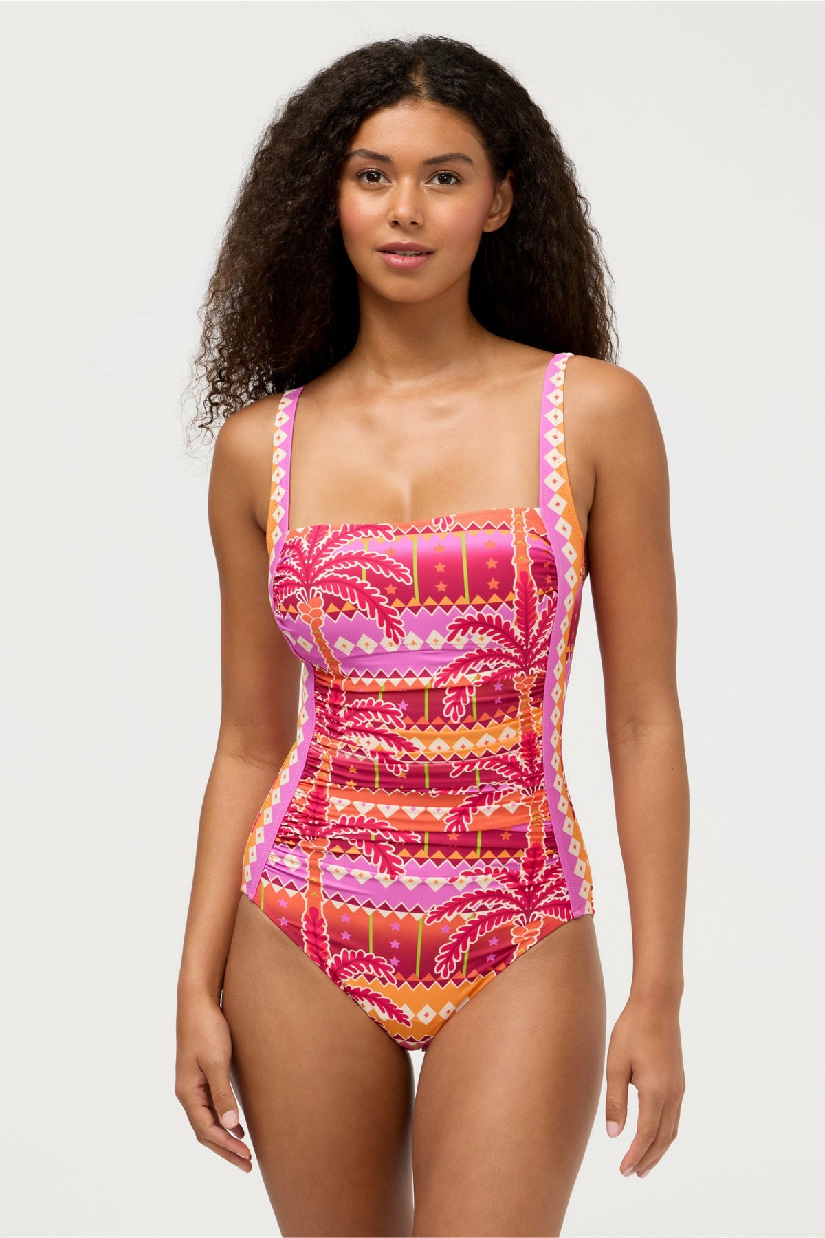 MARILYN RUCHED ONE PIECE