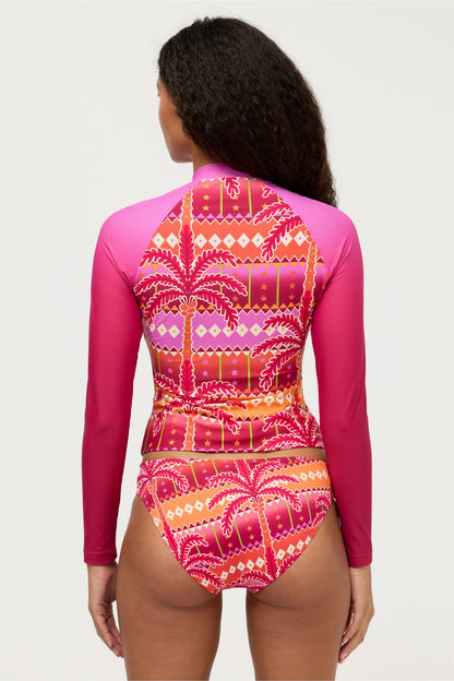 ZAHARA LONG SLEEVE SURF SHIRT