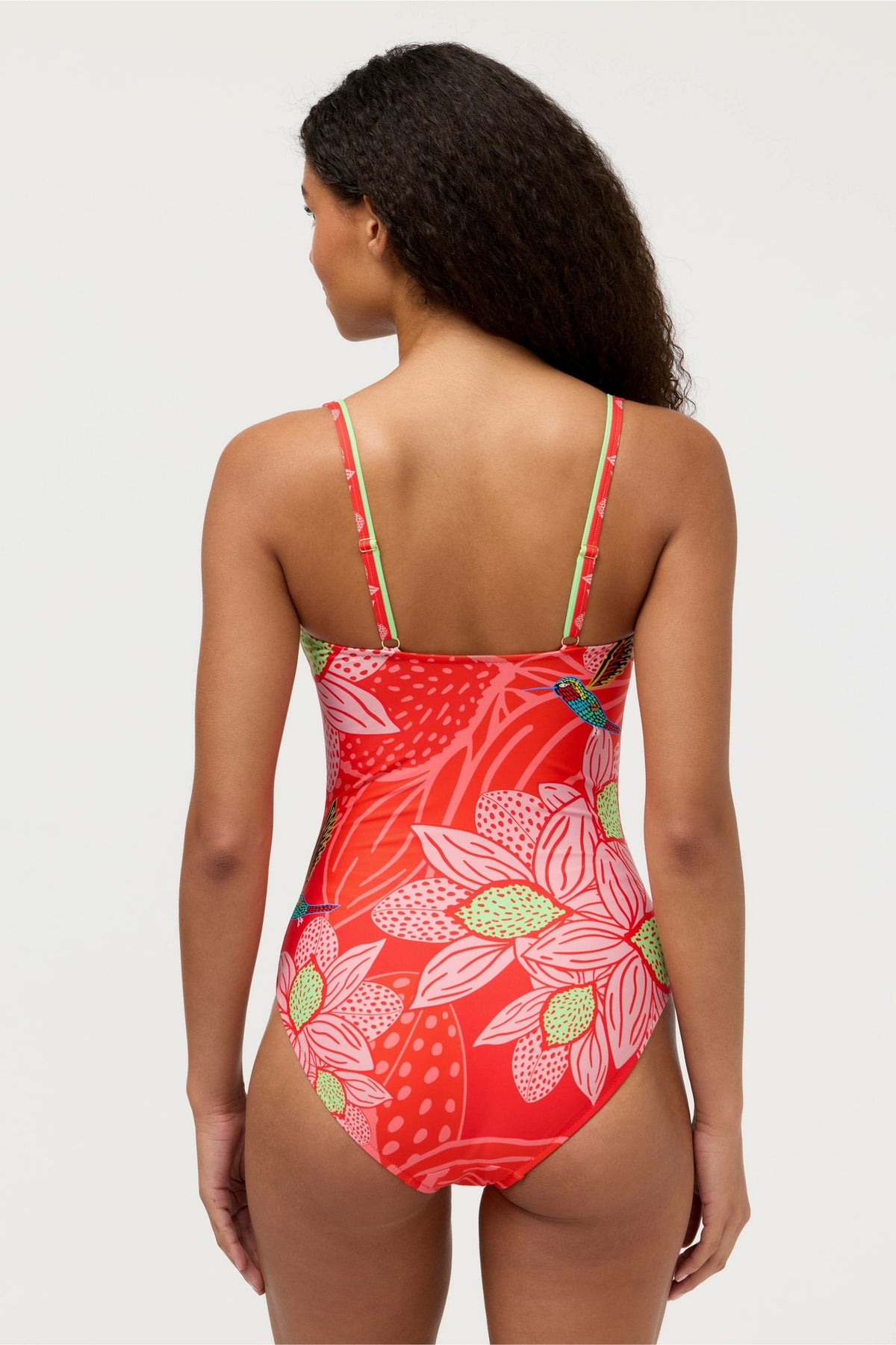 JW X ASHLEY PERCIVAL RUCHED ONE PIECE
