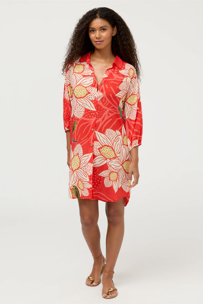 JW X ASHLEY PERCIVAL BUTTON DOWN SHIRT DRESS