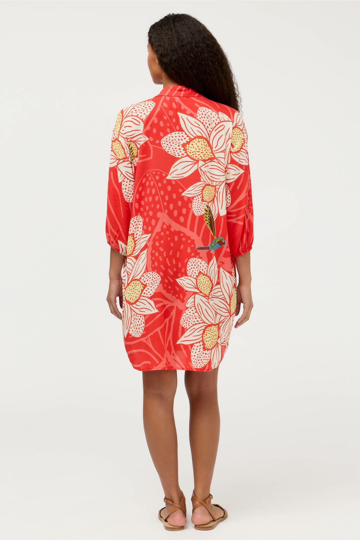 JW X ASHLEY PERCIVAL BUTTON DOWN SHIRT DRESS