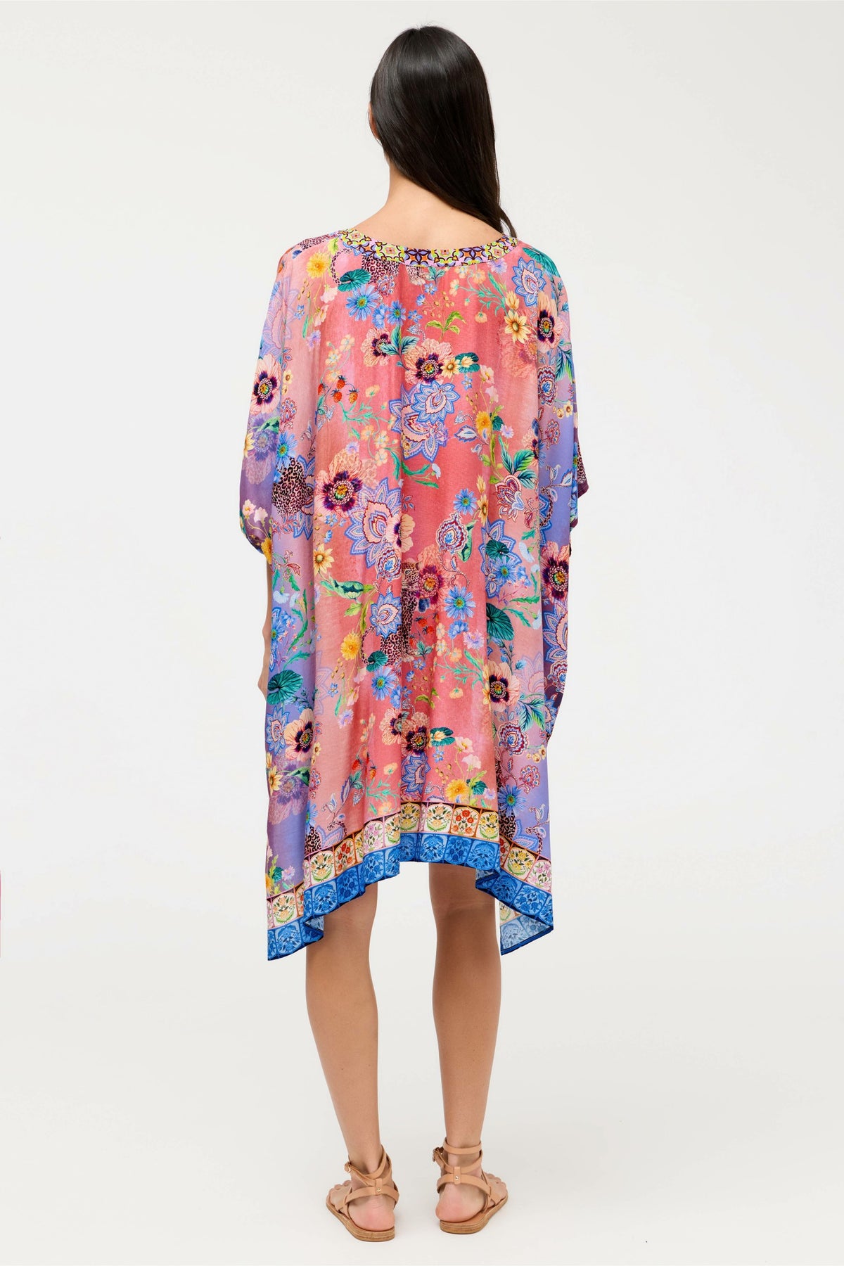 LILLIANA TIE SHORT KAFTAN
