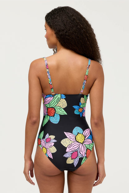 JW X ASHLEY PERCIVAL RUCHED ONE PIECE
