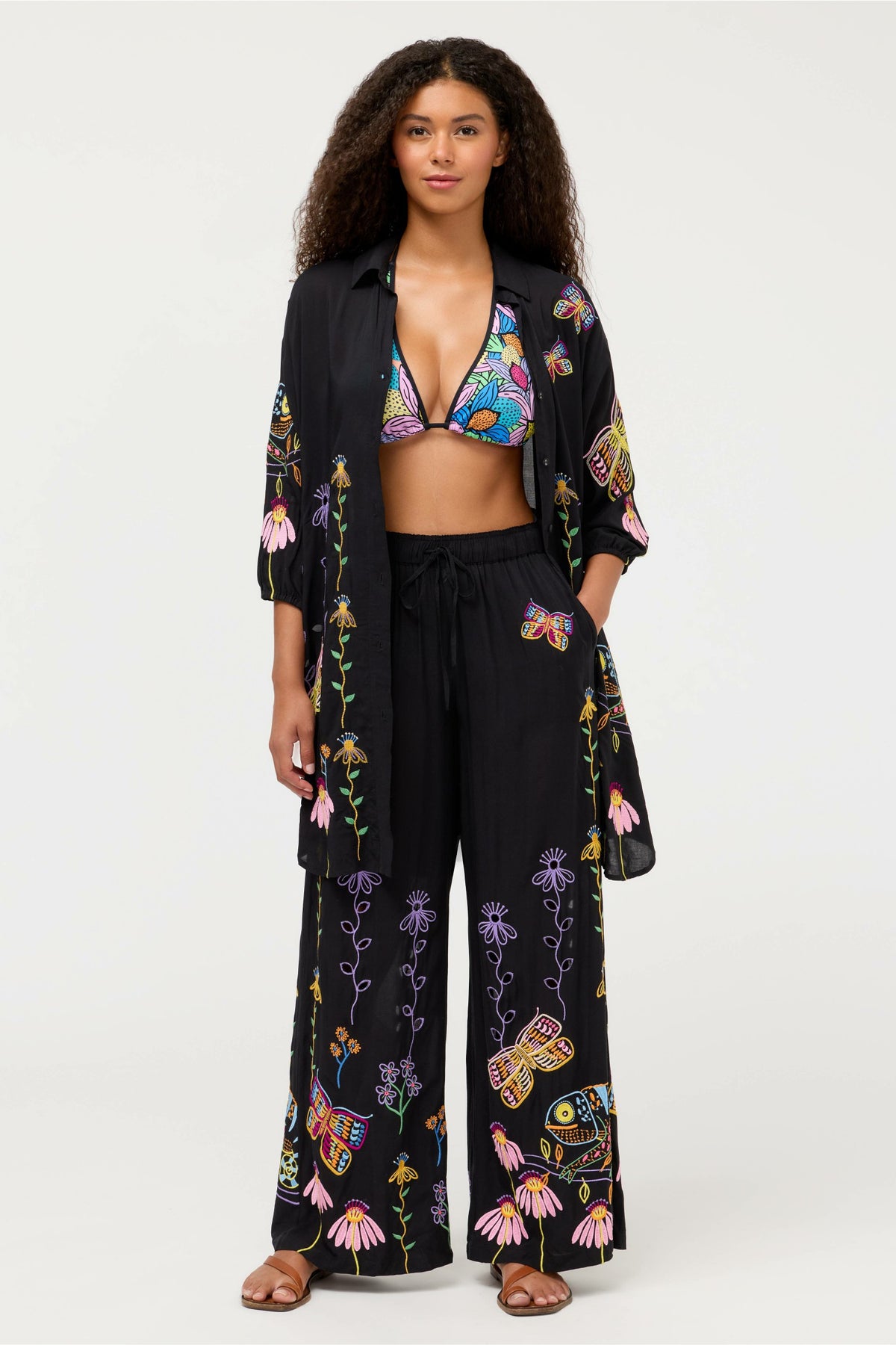 JW X ASHLEY PERCIVAL WIDE LEG PANT