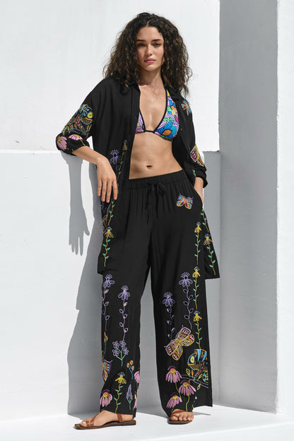JW X ASHLEY PERCIVAL WIDE LEG PANT