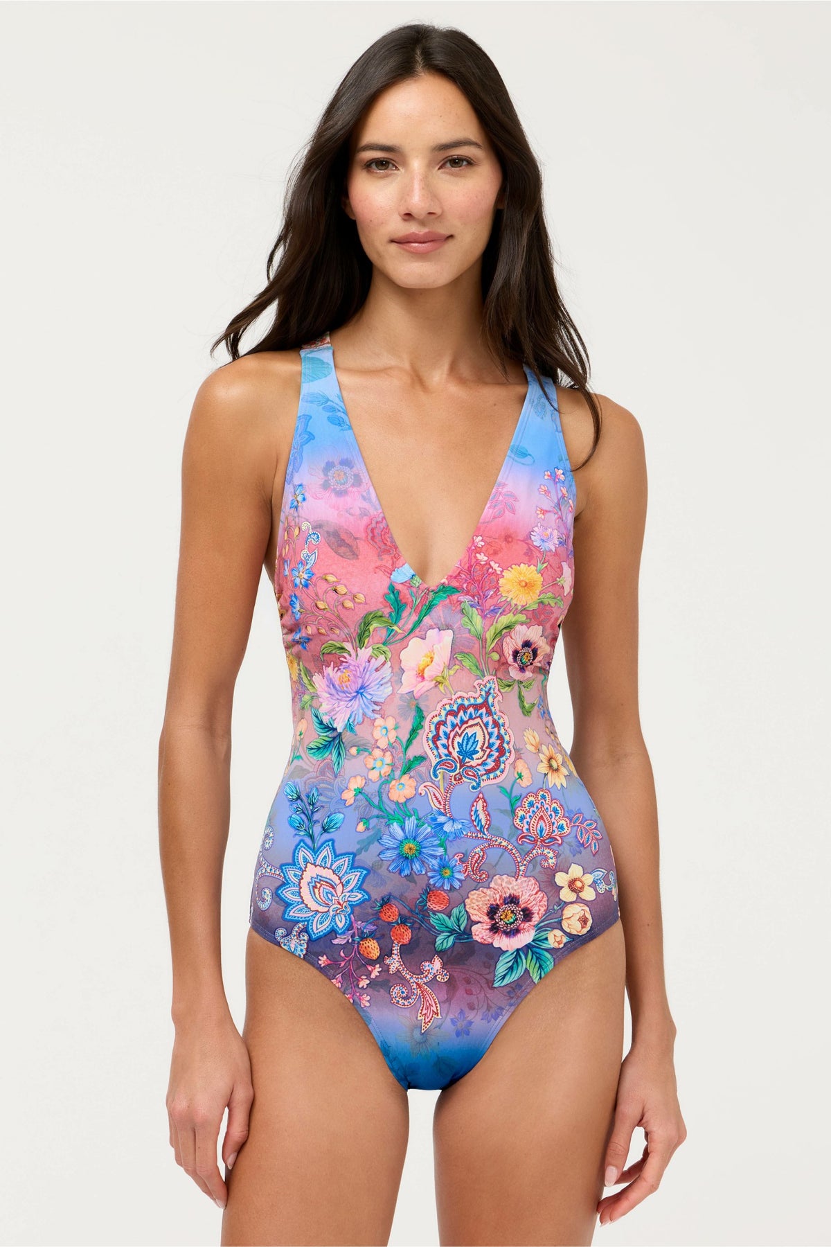 LILLIANA CROSS BACK ONE PIECE