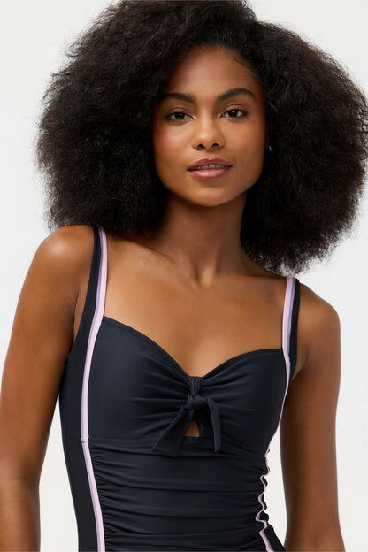 TIE RUCHED ONE PIECE