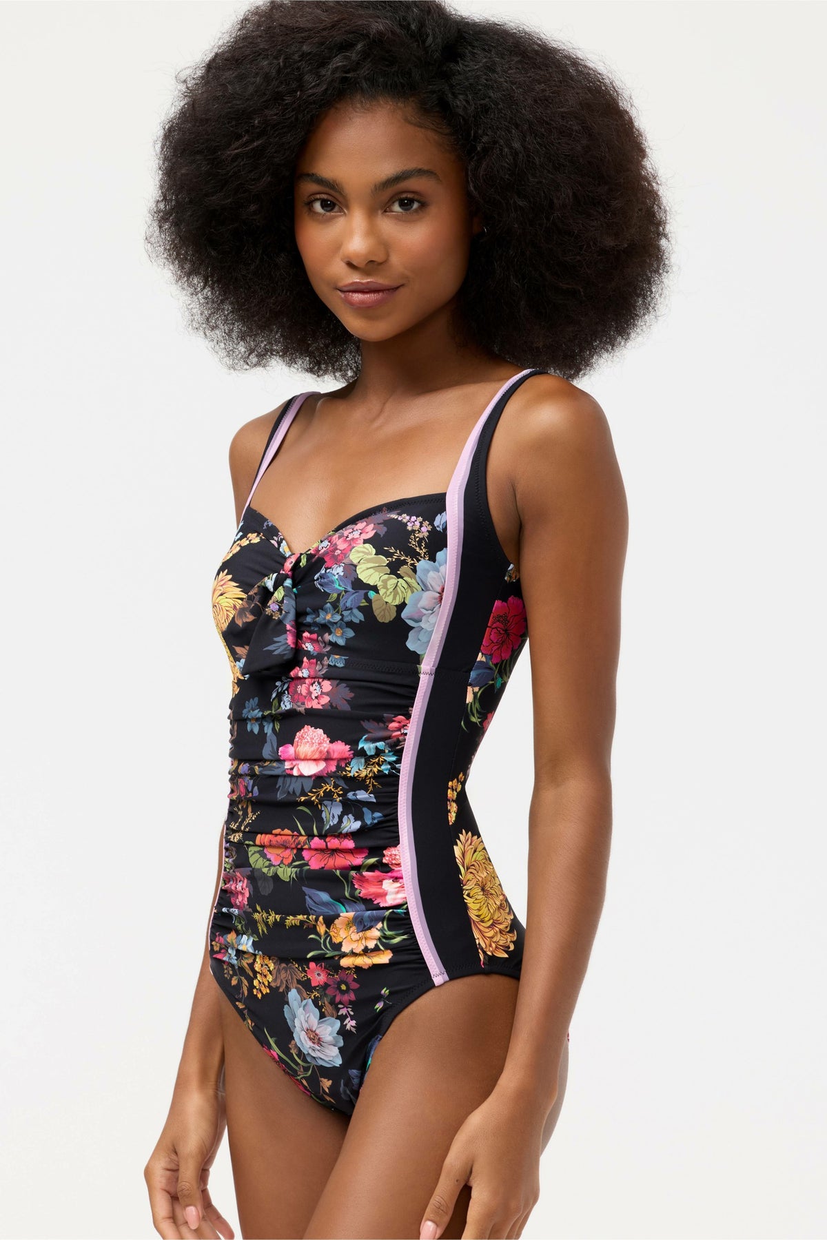 BACCARA TIE RUCHED ONE PIECE