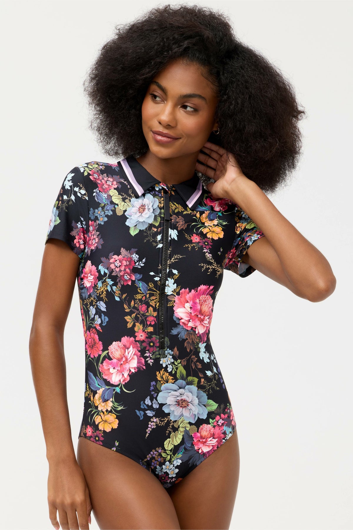 BACCARA SHORT SLEEVE POLO ONE PIECE