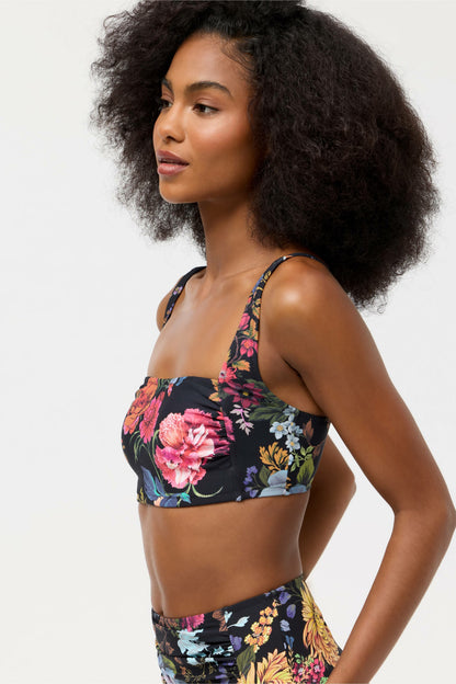BACCARA RUCHED TANK BIKINI TOP