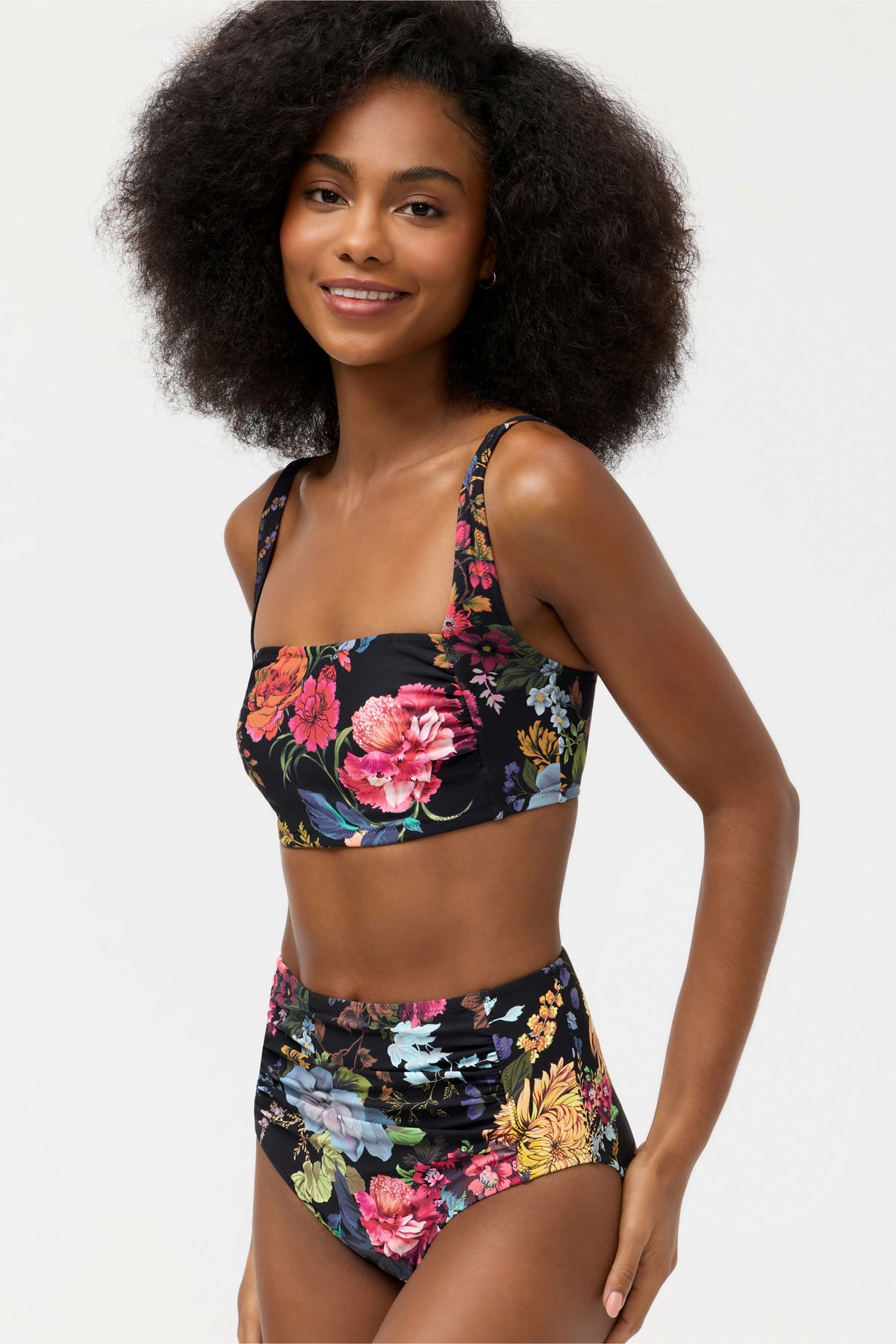 BACCARA RUCHED TANK BIKINI TOP